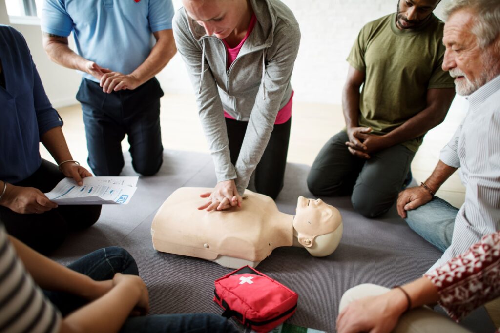 First Aid at Work Training Course CPR